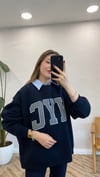 LACİVERT 0753 NYC SWEATSHİRT 