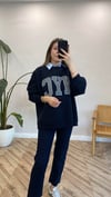 LACİVERT 0753 NYC SWEATSHİRT 