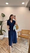 LACİVERT 1005 GÖMLEK ELBİSE 