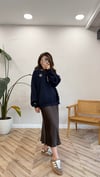 LACİVERT 1083 FULARLI SWEAT