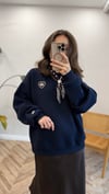 LACİVERT 1083 FULARLI SWEAT
