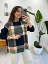 LACİVERT 1124 GARNİLİ SWEAT 