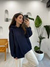 LACİVERT 1235 SWEATSHİRT