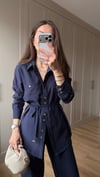 LACİVERT 1280 GÖMLEK PANTOLON TAKIM 