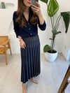 LACİVERT 1311 TRİKO ETEK TAKIM 