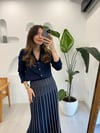 LACİVERT 1311 TRİKO ETEK TAKIM 