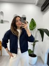 LACİVERT 1338 KANGURU SWEATSHİRT