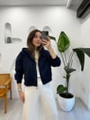 LACİVERT 1338 KANGURU SWEATSHİRT