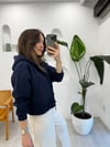 LACİVERT 1338 KANGURU SWEATSHİRT