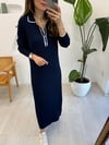 LACİVERT 1410 TRİKO ELBİSE 