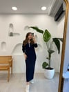 LACİVERT 1410 TRİKO ELBİSE 