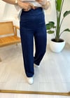 LACİVERT 1632 SATEN PANTOLON