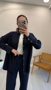 LACİVERT 173 GÖMLEK TAKIM 