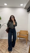 LACİVERT 2098 GENİŞ PAÇA JEAN 