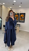 LACİVERT 2437 ŞALVAR TAKIM 