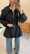 LACİVERT 2450 KISA TRENÇ 