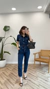 LACİVERT 24823 DENİM TULUM 