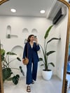 LACİVERT 2559 KİMONO TAKIM