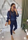 LACİVERT 2656 BLUZ 