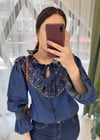 LACİVERT 2656 BLUZ 