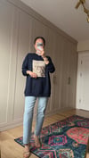 LACİVERT 2695 PUL DETAY SWEATSHİRT 