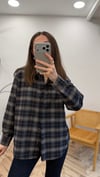 LACİVERT 2699 ODUNCU GÖMLEK 