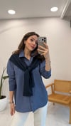 LACİVERT 2740 GÖMLEK 