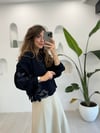 LACİVERT 2829 NAKIŞ DETAY SWEAT 