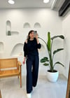 LACİVERT 2858 TAŞLI SWEAT 