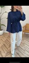 LACİVERT 2929 DİKİŞ DETAY GÖMLEK 