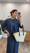 LACİVERT 2976 ELBİSE CEKET TAKIM 
