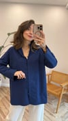 LACİVERT 2998 GÖMLEK
