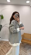 LACİVERT 3030 ÇİZGİLİ SWEAT