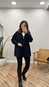 LACİVERT 3036 KANGURU CEP HIRKA 