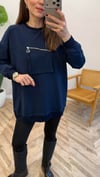 LACİVERT 3051 SWEATSHİRT 