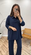 LACİVERT 3076 BİYE DETAY TAKIM 