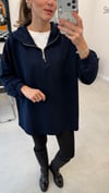 LACİVERT 3101 YÜKSEK YAKA SWEAT
