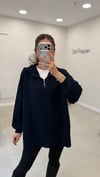 LACİVERT 3101 YÜKSEK YAKA SWEAT
