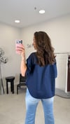 LACİVERT 3151 BÜZGÜLÜ TİŞÖRT