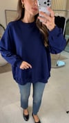 LACİVERT 3168 BASİC SWEAT 