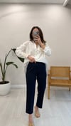 LACİVERT 3229 BELİ LASTİKLİ PANTOLON