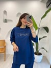 LACİVERT 32960 SİM DETAY NAKIŞLI TAKIM
