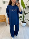 LACİVERT 32960 SİM DETAY NAKIŞLI TAKIM