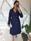 LACİVERT 3317 TRENÇKOT 