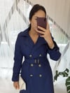 LACİVERT 3317 TRENÇKOT 