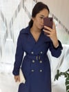 LACİVERT 3317 TRENÇKOT 