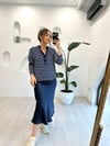 LACİVERT 3358 ÇİZGİLİ SWEAT