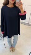 LACİVERT 3521 GARNİLİ SWEAT 