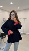 LACİVERT 3521 GARNİLİ SWEAT 