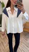 LACİVERT 3801 GARNİ GÖMLEK 
